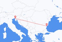 Flyrejser fra Trieste til Varna