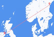 Fly fra Belfast til Sundsvall