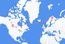 Flyreiser fra Lloydminster, Canada, til Rovaniemi, Canada