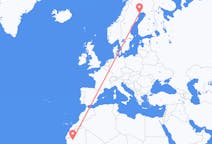 Flyg från Atar, Mauretanien till Lulea, Sverige