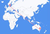 Flights from Canberra, Australia to Bornholm, Denmark