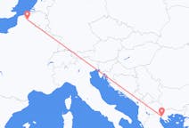 从塞萨洛尼基飞往里尔的航班