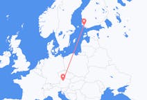 Voli da Linz, Austria a Turku, Finlandia