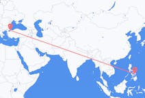 Flyreiser fra Tacloban, til Istanbul