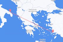 Flyreiser fra Bodrum, Tyrkia til Brindisi, Italia