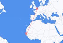 Flyreiser fra Cap Skiring, Senegal til Paris, Frankrike