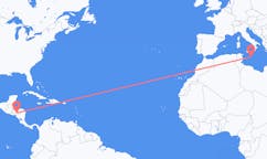 Flyreiser fra Tegucigalpa, Honduras til Malta, Malta