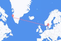 Flights from Gothenburg, Sweden to Maniitsoq, Greenland