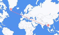 Flights from Bangkok, Thailand to Qaqortoq, Greenland