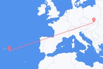 Flyreiser fra Poprad, Slovakia til Ponta Delgada, Portugal