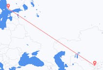Flyreiser fra Tasjkent, til Åbo