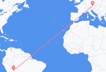 Flights from Puerto Maldonado, Peru to Linz, Austria