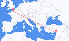 Flyreiser fra Deauville, Frankrike til Hatay Province, Tyrkia