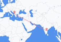 印度出发地 丘德达帕飞往印度目的地 地拉那的航班