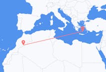 Flights from Zagora to Santorini