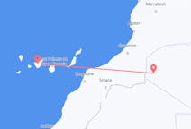 Vols de Tindouf, Algérie à Ténérife, Espagne