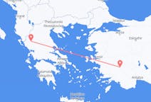 Vols depuis la ville d'Ioannina vers la ville de Denizli