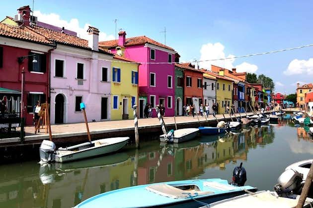 Croisière en bateau à moteur d'une demi-journée dans les îles de la lagune de Venise : Murano et Burano