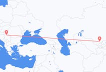 Flyg från Sjymkent, Kazakstan till Belgrad, Kazakstan
