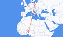 Flyreiser fra Ilorin, Nigeria til Pardubice, Tsjekkia