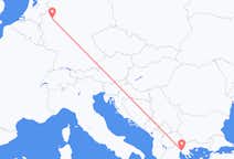 Vluchten van Dortmund, Duitsland naar Thessaloniki, Griekenland
