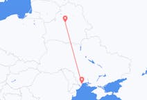 Vols depuis la ville de Minsk vers la ville d'Odessa