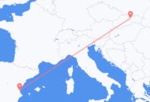 Flights from Poprad, Slovakia to Valencia, Spain