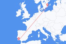 Flyreiser fra Faro-distriktet, Portugal til Kalmar, Sverige
