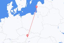 Voli da Palanga, Lituania a Bratislava, Slovacchia