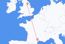 Flights from Béziers, France to Doncaster, the United Kingdom