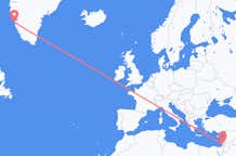 Flights from Tel Aviv to Nuuk