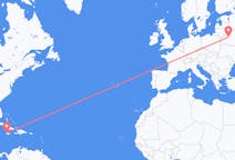 出发地 牙买加蒙特哥貝目的地 白俄罗斯明斯克的航班