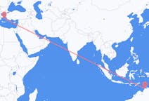 Flyreiser fra Darwin, Australia til Naxos, Hellas