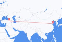 เที่ยวบิน จาก ชิงเต่า, จีน ไปยัง แอร์ซูรุม, ตุรกี