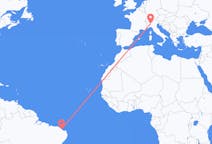 Flights from Aracati, Brazil to Milan, Italy