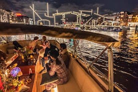Amsterdam Small-Group Evening Canal Cruise Including Wine, Craft Beer, Cheese