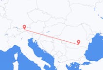 Lennot Bukarestista Innsbruckiin