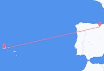 Fly fra Vitoria-Gasteiz til Pico Ø