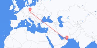 Flights from Oman to Czechia