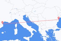 Flights from Constanța, Romania to Perpignan, France