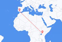 Flüge von Eldoret, Kenia nach Sevilla, Spanien