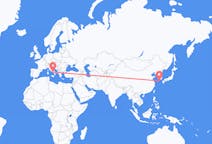 Flyg från Jeju City, Sydkorea till Neapel, Sydkorea