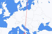 Flyreiser fra Catania, til Stockholm
