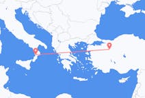 Flyreiser fra Lamezia Terme, Italia til Eskişehir, Tyrkia