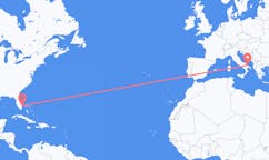 Flights from West Palm Beach, the United States to Bari, Italy