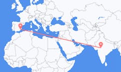 Flyrejser fra Indore, Indien til Murcia, Spanien