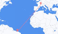 Flights from Parnaíba, Brazil to Lyon, France
