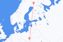 Flyg från Rovaniemi, Finland till Rzeszów, Polen