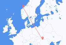 Fly fra Molde til Baia Mare