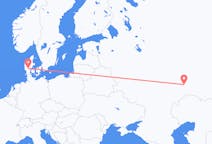 Flyg från Samara, Ryssland till Billund, Danmark